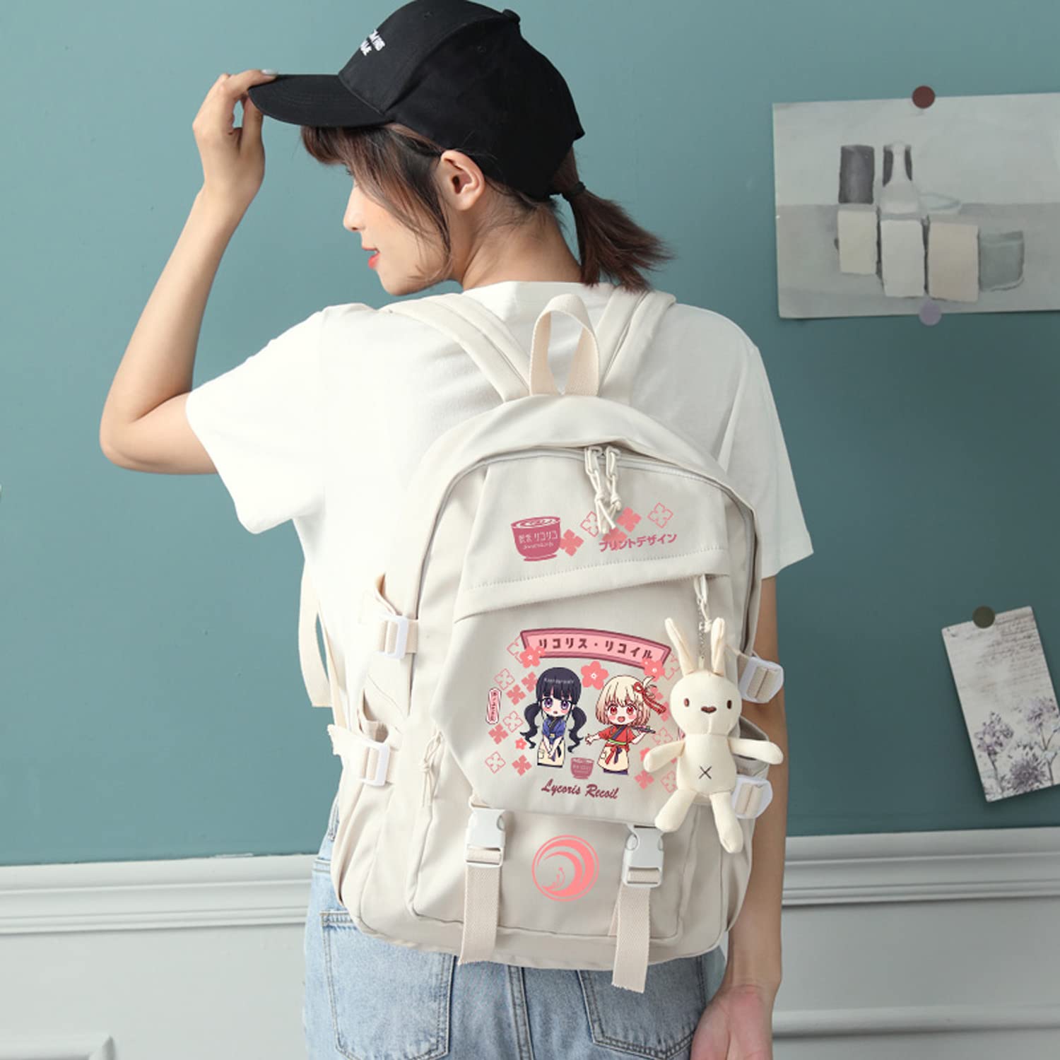 Amazon.co.jp: リコリス・リコイルグッズ リュック バックパック 錦木